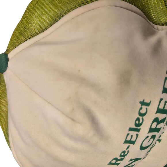 Kansas Politics Trucker Hat Mesh Snapback Cap Ken Green Re Elect 75th District - Picture 8 of 16